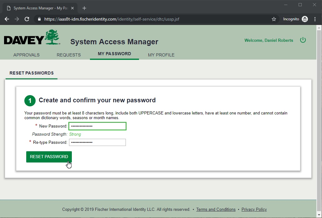 surgemail change manager password